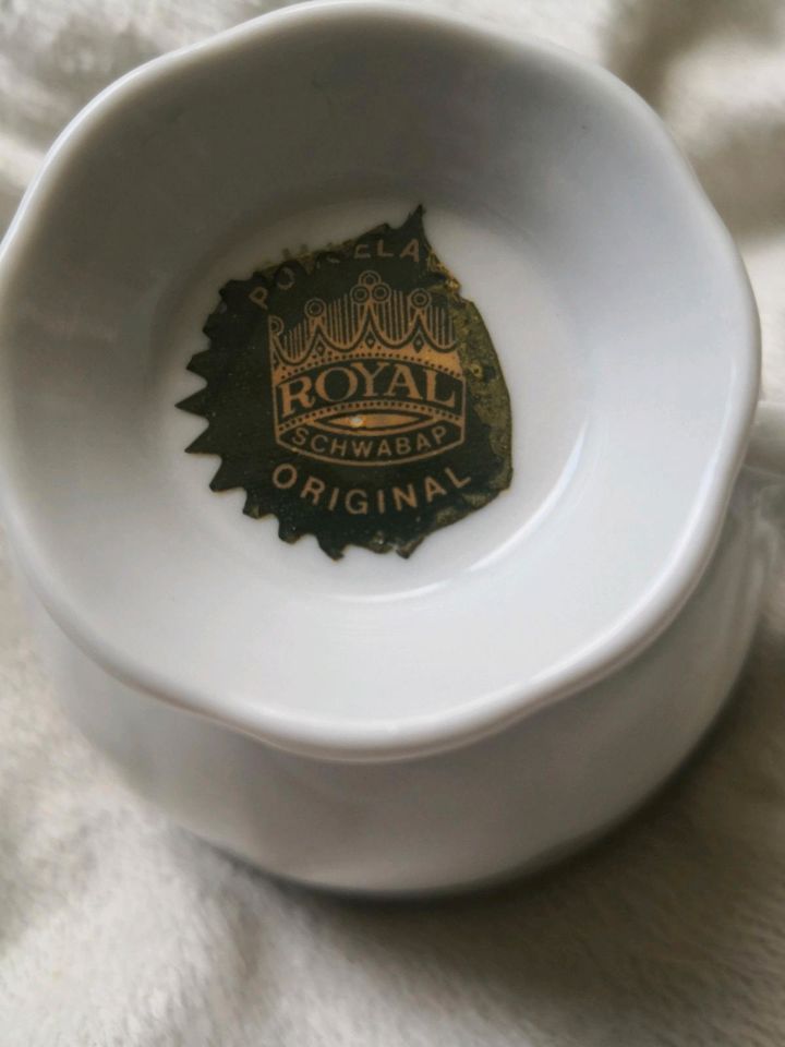 Royal Schwabap Original Porzellan Tasse in Krefeld