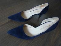 Peter Kaiser Elegante Pumps dunkelblau Nubuk 6 cm Absatz Gr. 6 Niedersachsen - Wolfsburg Vorschau