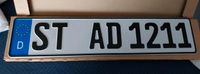 Nummernschild ST AD 1211 neu Nordrhein-Westfalen - Metelen Vorschau