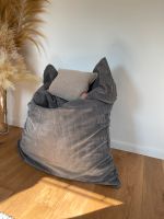 XXL Sitzsack Sofa Cord Grau 180/140/25 cm Wohnzimmer Sitzmöbel Baden-Württemberg - Bad Schussenried Vorschau