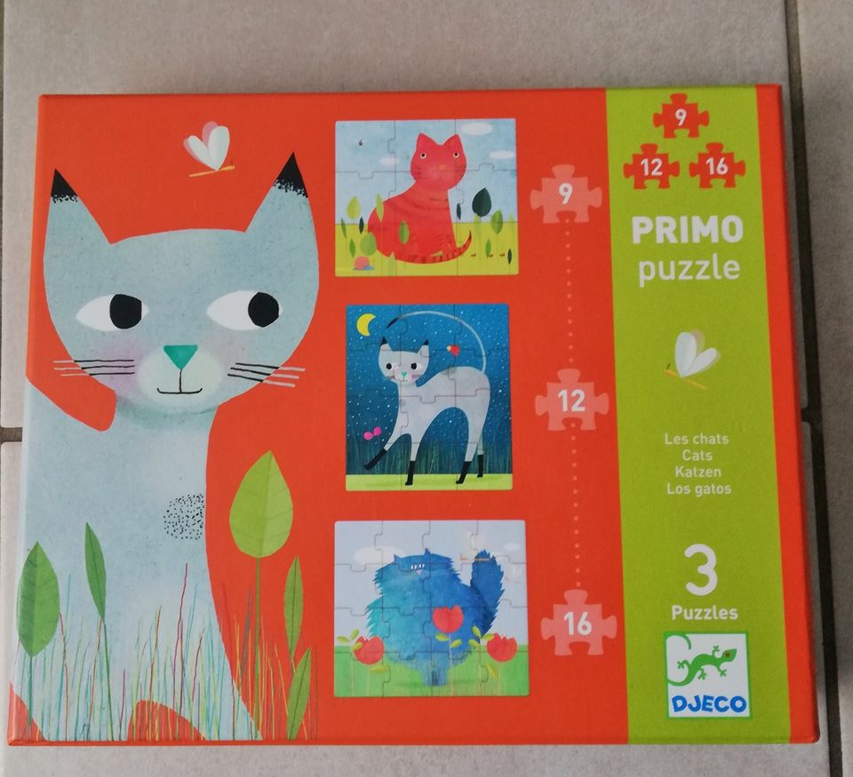 Puzzle Katzen 9,12,16 in Wilnsdorf