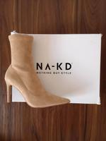 NA-KD Stiletto Boot beige Gr 38 Bayern - Würzburg Vorschau