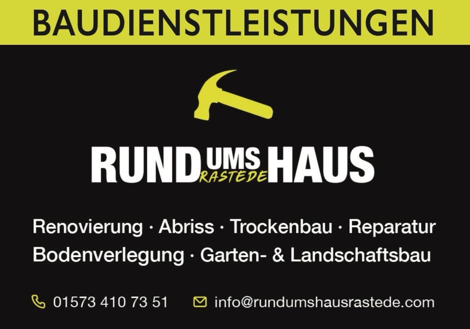 Baudienstleistungen / Renovierungen / Laminat- und Vinylverlegung in Oldenburg