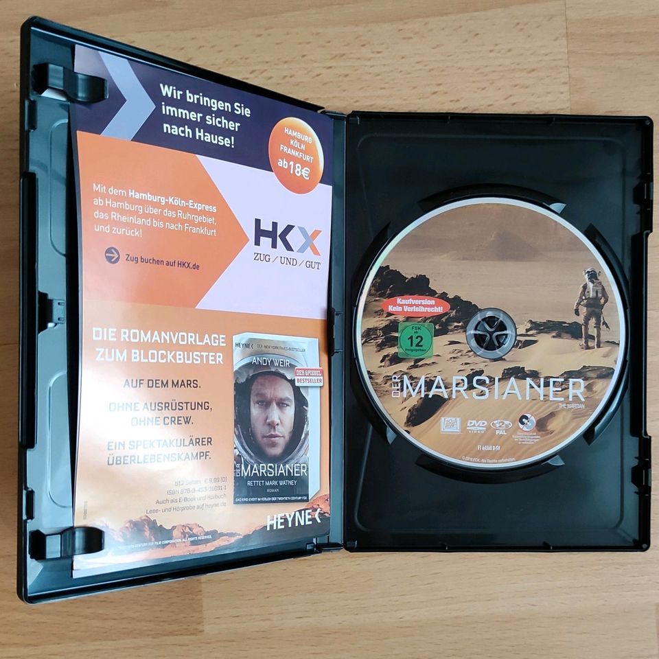 DVD Der Marsianer Rettet Mark Watney in Nürnberg (Mittelfr)