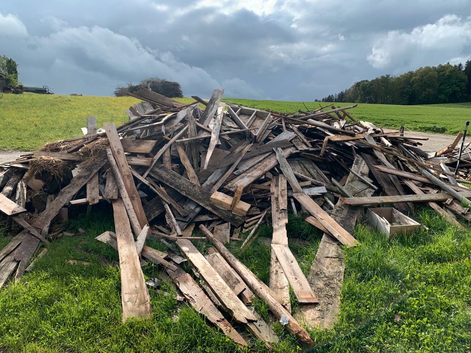 Brennholz zu verschenken in Kirchanschöring