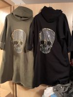 Sweatjacke Skull Jacke Sweat Material Hoodie Glitzer Baden-Württemberg - Engen Vorschau