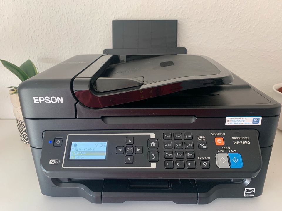 Epson WF-2630 Multifunktionsdrucker inkl. Druckerpatronen (WiFi) in Inden