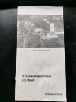 Krankenhaus(Klinikum)Herford Patientenfibel. 1980*rar* Nordrhein-Westfalen - Löhne Vorschau