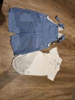 Petit Bateau kurze Latzhose mit Body Gr. 86 Baden-Württemberg - Herbolzheim Vorschau