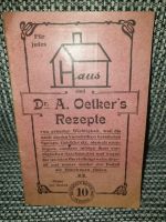 Rezeptheft Dr. A. Oetkers Rezepte - Deutsches Reich 1876 Thüringen - Mühlhausen Vorschau