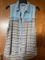 Leichte Jeans  Bluse Gr L Hessen - Kalbach Vorschau