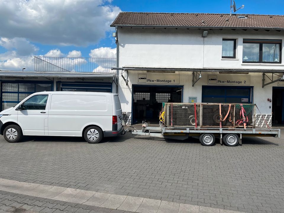 Autotransporter Autoanhänger Plattformanhänger zur Miete / je Tag in Hattingen