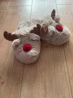 H & M Rentier Rentierpuschen Hausschuhe Weihnachten 36/37 Rostock - Diedrichshagen Vorschau