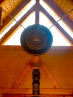 75 cm großer burmesischer Gong, handgefertigt, mit Schlegel.... Bayern - Winterhausen Vorschau