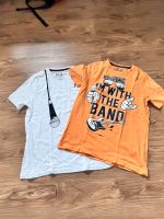 T-Shirt/ Weiss/  orange 146/152 Nordrhein-Westfalen - Langenfeld Vorschau