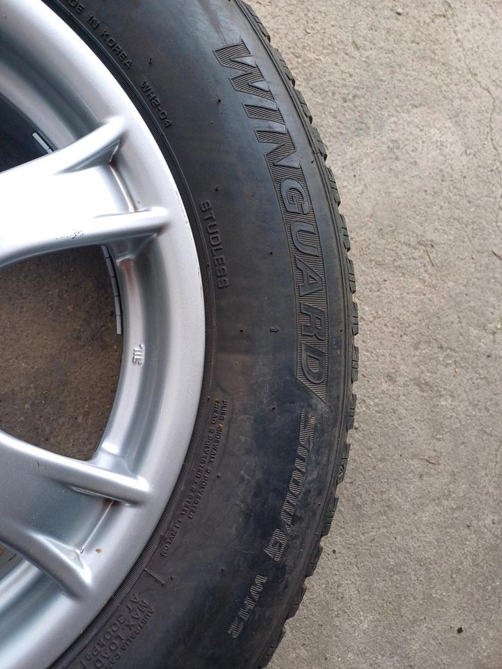 Alufelgen  /Winterräder  215/ 65 R 16 98 H in Pirna