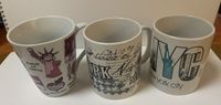 3 Tassen Becher Mug New York Manhattan Twin Towers USA Hessen - Egelsbach Vorschau