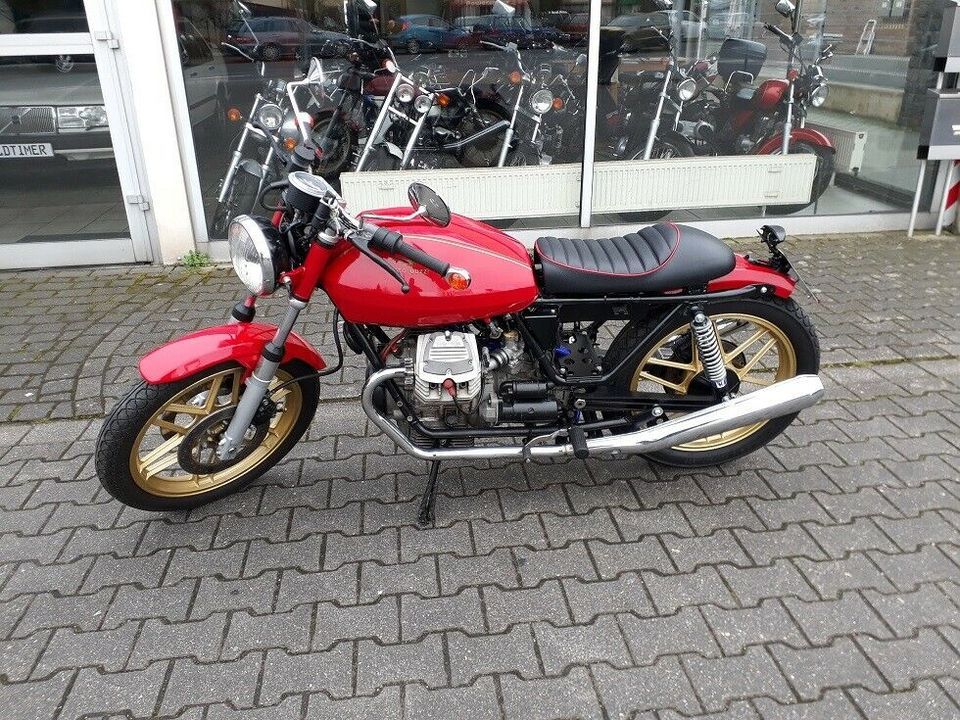 Moto Guzzi V50 Café Racer * Einzelstück * RARITÄT * TOP !! in Bergheim