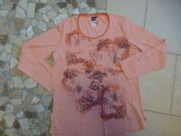 Tolles Cecil Langarmshirt in orange,apricot mit Flowerprint,Gr.XL Nordrhein-Westfalen - Hille Vorschau