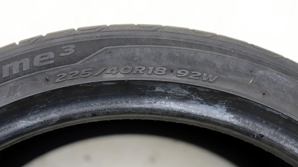 2xSOMMERREIFEN 225/40R18 92W XL HANKOOK VENTUS PRIME3 49/18 6,6mm in Berlin