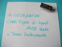 1x CD4073BF3A (CMOS Triple 3- Input AND Gate) von Texas I. Niedersachsen - Eystrup Vorschau