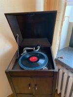 Grammophonschrank mit Schelllackplatten Thüringen - Nobitz Vorschau