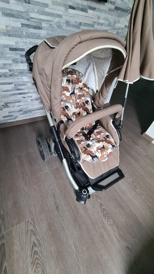 Baby/ Kinderwagen mit kompletten Zubehör S. Oliver in Beige in Neunkirchen Siegerland