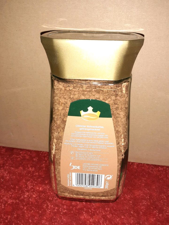 4x 200 g Jacobs GOLD - löslicher Kaffee - MHDs überschritten in Essen