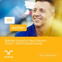 Elektriker (m/w/d) im Raum Bautzen 15,00 € - 19,00 € Sachsen - Bautzen Vorschau