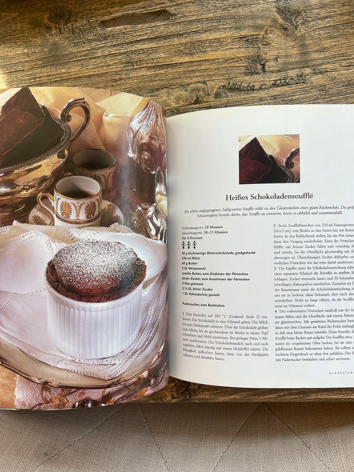 Schokolade Dessert Kochbuch, Die Kochschule für den Gourmet, *TOP in Hamburg