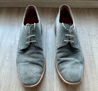 LLOYD Herren Schuhe Halbschuhe Leder Velours 41 grau Business Baden-Württemberg - Walldürn Vorschau