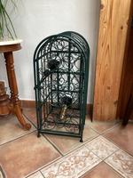 Weinregal/ Flaschenregal aus Metall grün Kr. München - Oberschleißheim Vorschau