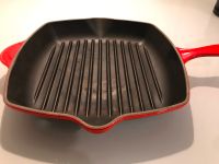 Grillpfanne von Le Creuset quadratisch in kirschrot München - Thalk.Obersendl.-Forsten-Fürstenr.-Solln Vorschau