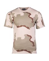 T-Shirt Mil-Tec, US Style mit Rundhalsausschnitt, 3-Farben-desert Rheinland-Pfalz - Betzdorf Vorschau