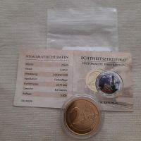 Ein Satz 2  Euro Münzen Eisenbahn Hessen - Oberzent Vorschau