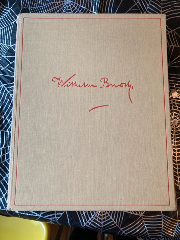 Antikes Wilhelm Busch Buch Album Jubiläumsausgabe 1924 in Bielefeld