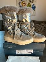 GEOX Winterstiefel ❄️Kaula❄️Grey/Silver❄️~ 37 Top ✅ Dortmund - Kirchlinde Vorschau
