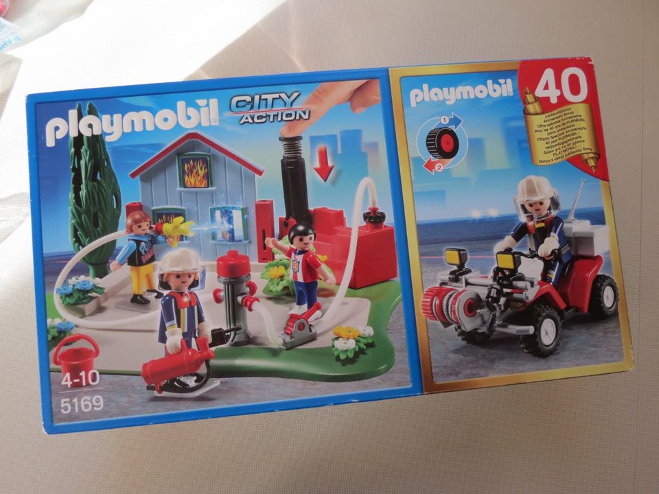 playmobil City Action 5169 Jubiläumspaket Feuerwehr mit Quad NEU in Bochum