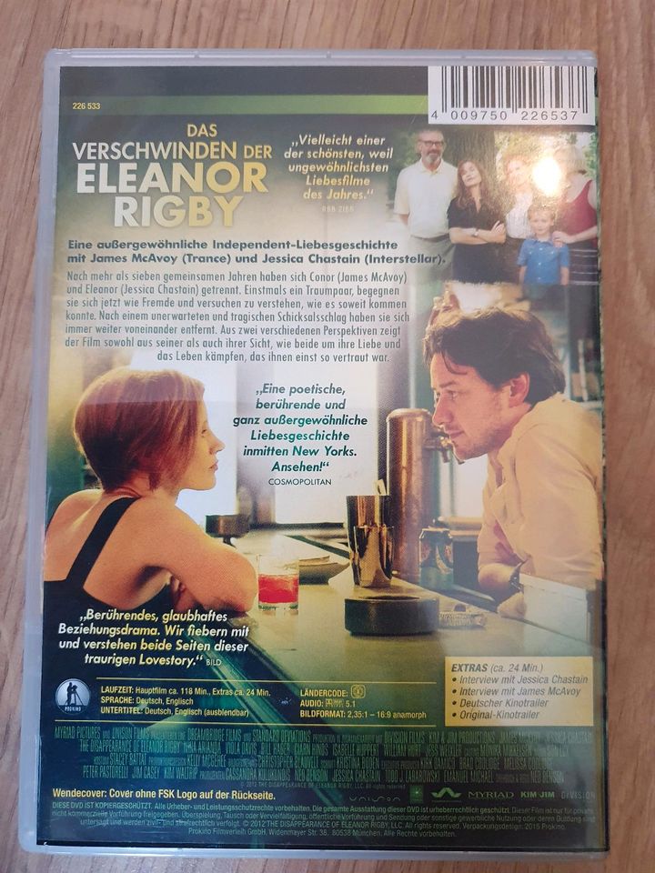 DVD "Das Verschwinden der Eleanor Rigby" in Düsseldorf