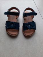 Sandalen Kinder Mädchen blau mit Blume Kmins Leder Bayern - Fuchsstadt Vorschau