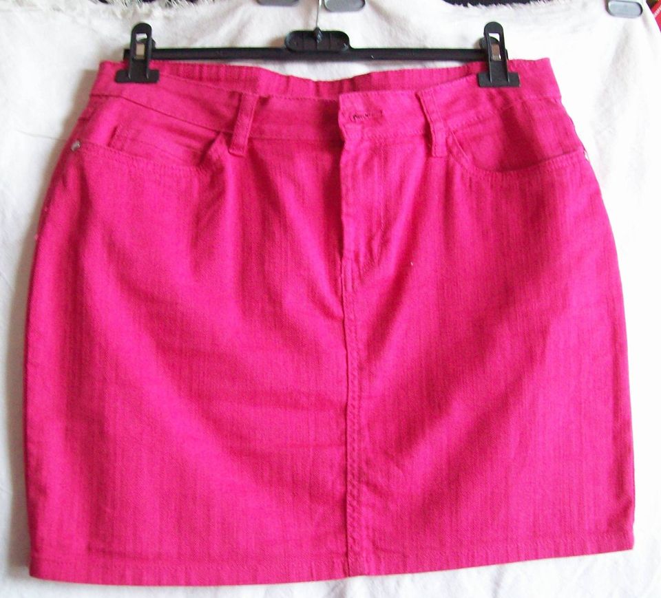 Damen Mini Rock,Jeans,5 Pocket,Esmara,38,pink,Stretch in Bochum