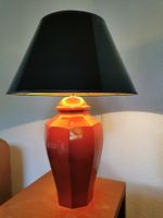 große Lampe aus Keramik, schwarzer Schirm Baden-Württemberg - Schorndorf Vorschau