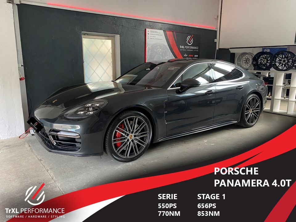 Softwareoptimierung Porsche Panamera 971 4.0 Turbo 550PS Stage1 in Bruchhausen-Vilsen