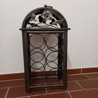 Weinregal Weinständer Flaschenregal aus Metall, Vintage Baden-Württemberg - Baienfurt Vorschau