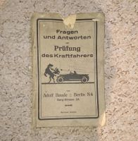 Prüfung des Kraftfahrers Fragen und Antworten Heft DDR alt antik Sachsen - Mittweida Vorschau