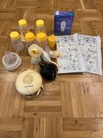 SET Milchpumpe Medela Swing Flex+Handpumpe Harmony, viel Zubehör Nordrhein-Westfalen - Geseke Vorschau