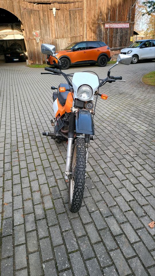 Honda XL 250 in Wiesenaue