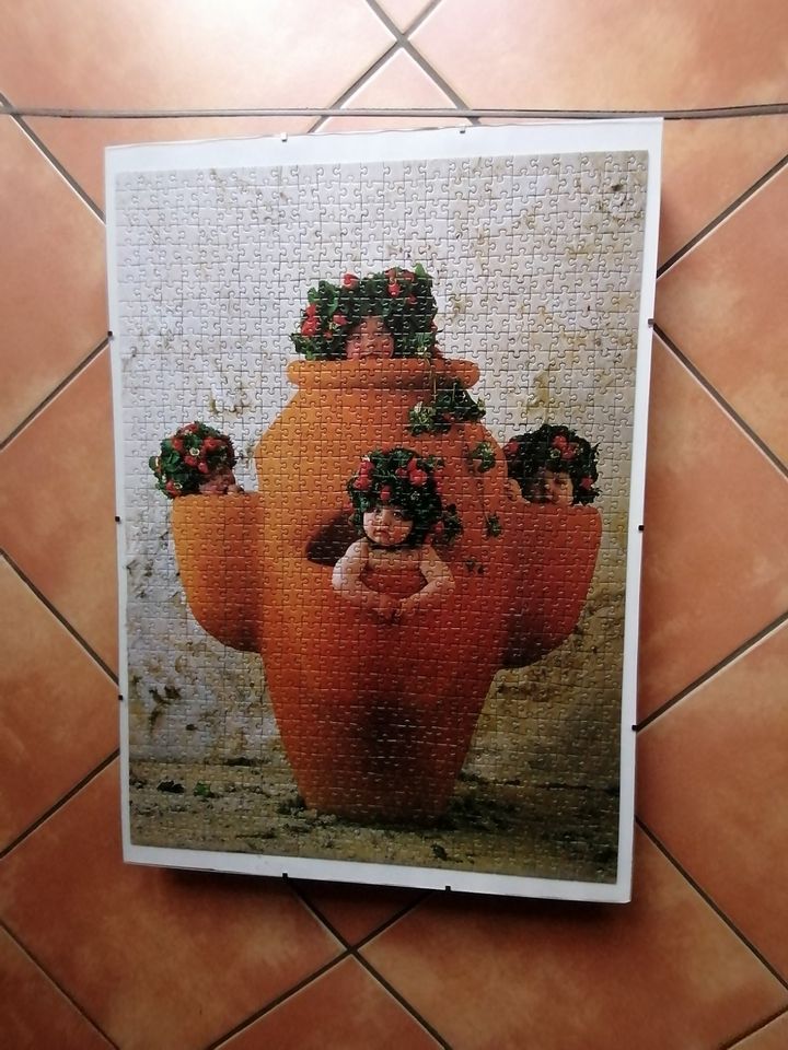 Puzzle Anne Geddes, Bauarbeiter auf Stahlträger, Pärchen in Osterholz-Scharmbeck