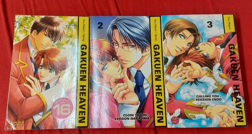Manga Gakuen Heaven & Lost Angel & Flower in Brilon