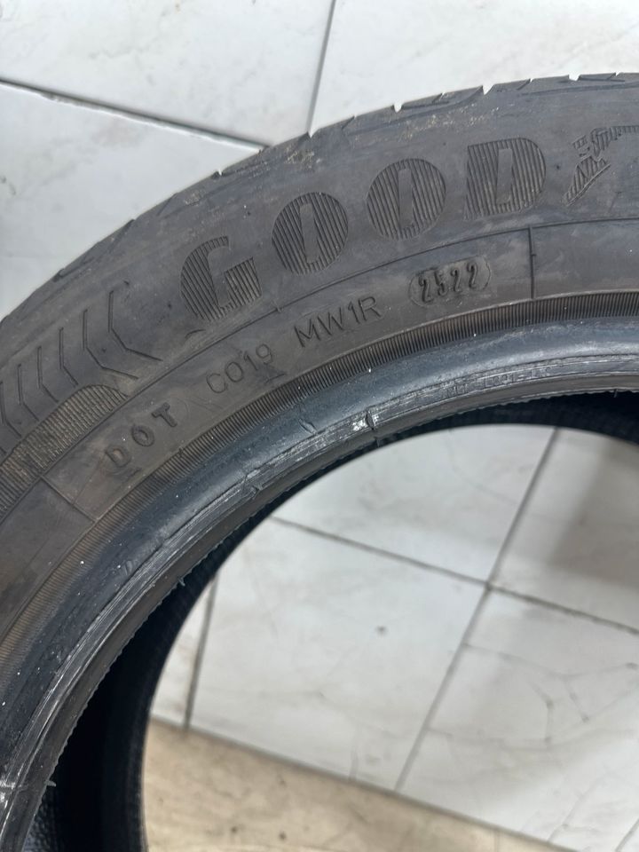 2x 195/55 R16 Sommerreifen Bj.2022 GOODYEAR 7mm in Remscheid